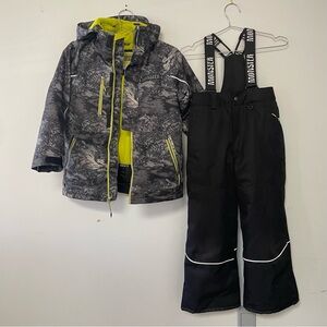 Monster boys Winter Jacket and Snow Pants Set